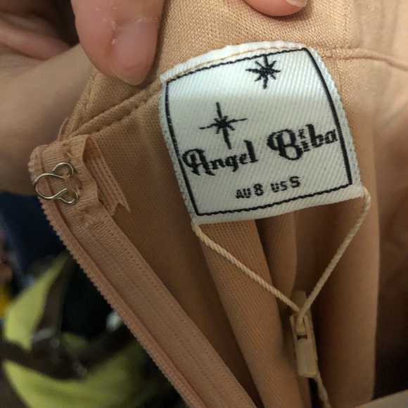 Never worn Hello Molly Peta Dress Tan - Picture 6 of 7